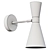 Moderni Qiunn Wall Sconce - Sleek & Stylish Illumination 3D model small image 2