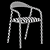 Sleek Neva Chair: Artisan Elegance 3D model small image 5