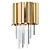 Title: Modern Delta Sconce Wall Lamp 3D model small image 1