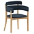 Trendy Tiras Chair: A Modern Masterpiece 3D model small image 1