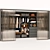 Modern Stylish Wardrobe with Customizable Design 3D model small image 5