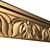 Elegant Ornamental Molding 3D model small image 7