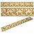 Elegant Ornament Molding 3D 3D model small image 1