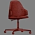 Reflex Vela Chair: Modern, Lowpoly Design 3D model small image 4