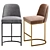 Designer Bar Stool: Williams - 3 Colors 3D model small image 2