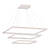 Elegant Piazza LED 3-Tier Chandelier 3D model small image 3