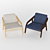 Formstelle Fabric Armchair - Stylish Design 3D model small image 1
