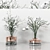 Copper Tank Vases: Elegant Home Décor 3D model small image 6