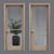 Elegant Design Door: Door Vector 3D model small image 2