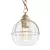 Gilded Modern Seeded Pendant 3D model small image 1