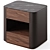 Volare Bedside Table: Stylish & Functional 3D model small image 4