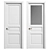GALANT Volhovec Doors: Elegant and Durable 3D model small image 1