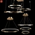 ARTEMISIA Designer Chandeliers: Elegant and Versatile 3D model small image 1