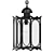  Italian Metal & Glass Lantern 3D model small image 1