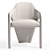 Elegant Marilyn Dining Chair 3D model small image 4