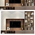 Modern TV Stand for Stylized Living Room 3D model small image 1