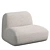 Ethereal Boucle Cloud Chair 3D model small image 2