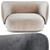 Ferm Living Rico 2 Seater Sofa 3D model small image 2