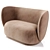 Ferm Living Rico 2 Seater Sofa 3D model small image 3