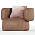 HUG Armchair - Stylish Comfort for Your Home 3D model small image 3