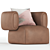 HUG Armchair - Stylish Comfort for Your Home 3D model small image 4