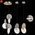 Eclipse Glow: LED Luminaire Set 3D model small image 1