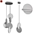 Eclipse Glow: LED Luminaire Set 3D model small image 3