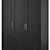 Bergen Dark 3-Door Wardrobe 3D model small image 1