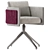 Sleek Amet Sedia Chair: 3Ds Max 2014, Corona 5.2  3D model small image 3
