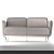 Natuzzi Sofa: Stylish Russian Archive 3D model small image 1