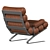 Modern Comfort: Cor Sinus Armchair 3D model small image 4