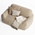 Comfort Deluxe Sofa Lounge 3D model small image 2