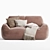 Comfort Deluxe Sofa Lounge 3D model small image 5