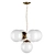 Elegant MULLAN Chandelier 3D model small image 1