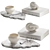 Elegant Coffee Table Decor Set 3D model small image 1