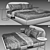 Twils EKEKO Modern Design Sofa 3D model small image 5