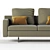 Poltrona Frau Mood Sofa - Elegant and Stylish 3D model small image 3