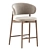 Elegant Oleandro Bar Chair by Calligaris 3D model small image 2