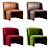 Timeless Elegance: Legacy Armchair 3D model small image 2