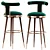 Elevate Your Bar Experience: Moris Bar Chair 3D model small image 1