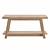 Rustic Safari Teak Bench 100cm 3D model small image 4