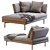 Contemporary ALIANTE Bonaldo Sofa 2013 3D model small image 6