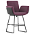 Modern Minimalist Cor Alvo Chair 3D model small image 1