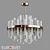 Bogates Smart Ceiling Light 9-Lamp 3D model small image 1