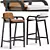 Elegant FULGENS Bar Stool Design 3D model small image 1