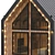 Rustic Barn House Kit 3D model small image 4