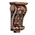 CNC Wood Carving Design File 3D model small image 1