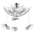 Luxury Pendant Chandelier Model 3D model small image 1