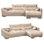 Hillari Corner Sofa by PinskDrev Mebel 3D model small image 1