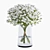 Vibrant Gypsophila 3D Model Plugin 3D model small image 1